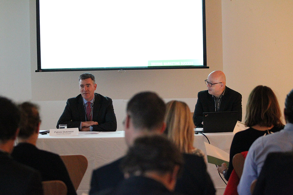 Chair of the Board, Patrick Dickinson, and ACA President, Ron Lund, host ACA's AGM