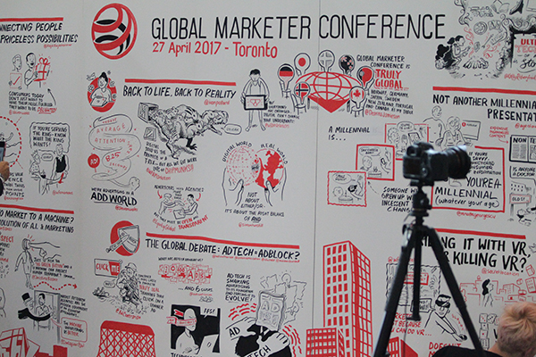 A closer look at this illustrated board by Scriberia
