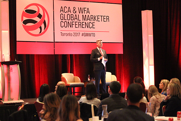 Patrick Dickinson, Senior Vice President Marketing, Hudson’s Bay, closes the conference