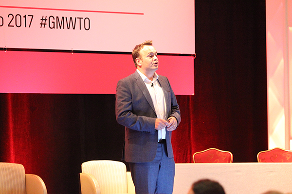 Rob Dreblow, Director, World Federation of Advertisers, moderates the day’s events