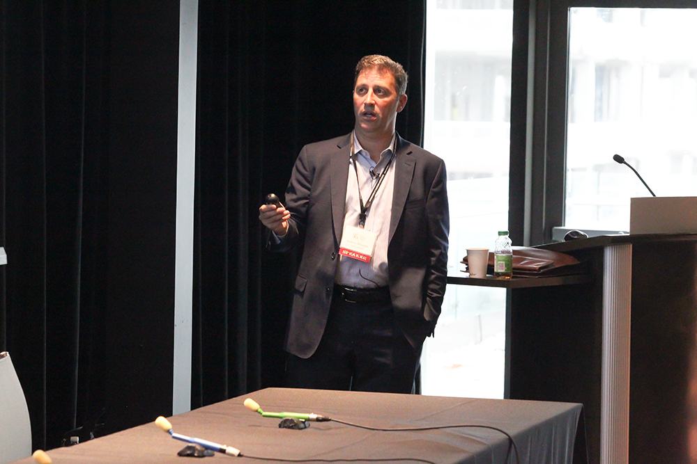 Andrew Altersohn, CEO of Ad/Fin, presents the findings of the programmatic study
