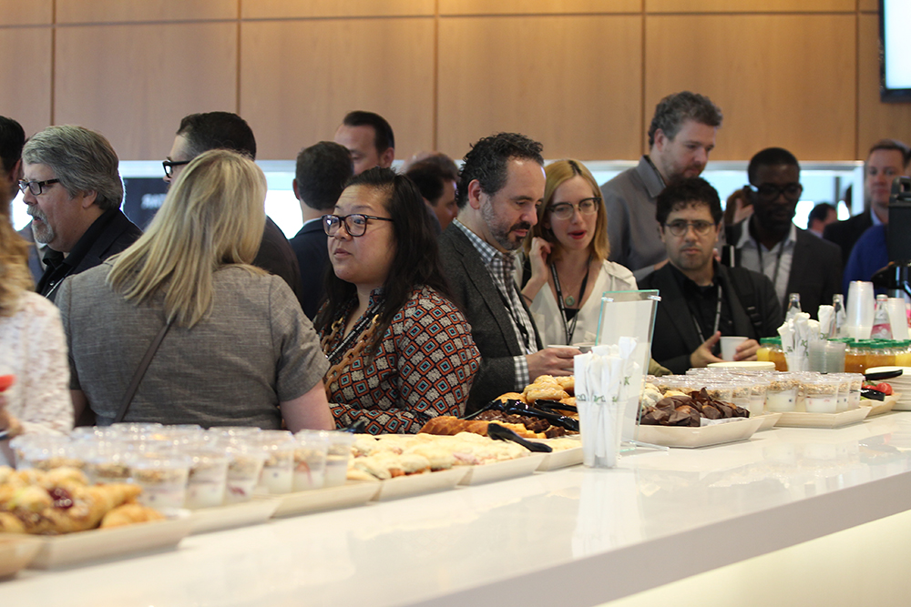 Networking before the event