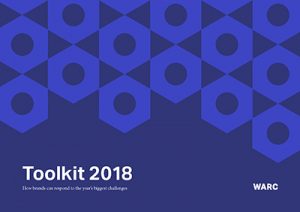 WARC Toolkit 2018 cover - how brands can respond to the year's biggest challenges