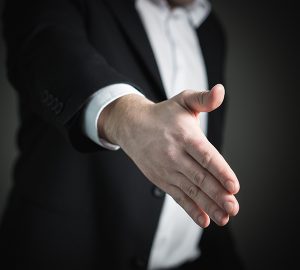 poignée de mains